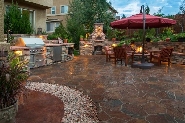 Stone Patio Construction in Surprise