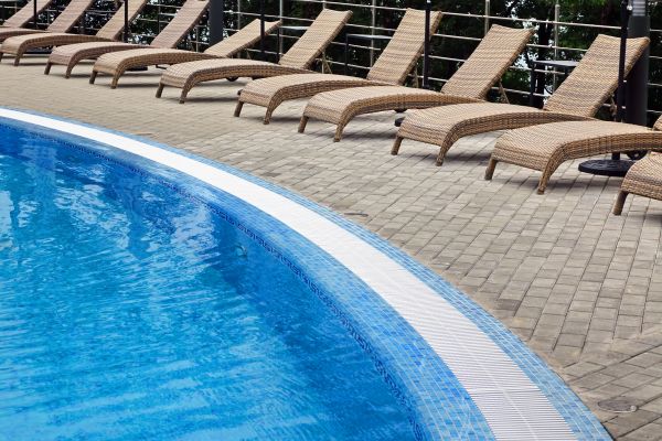 Poolside Hardscaping in Surprise