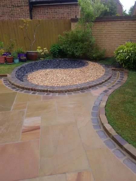 Sandstone Patio Installation in Surprise