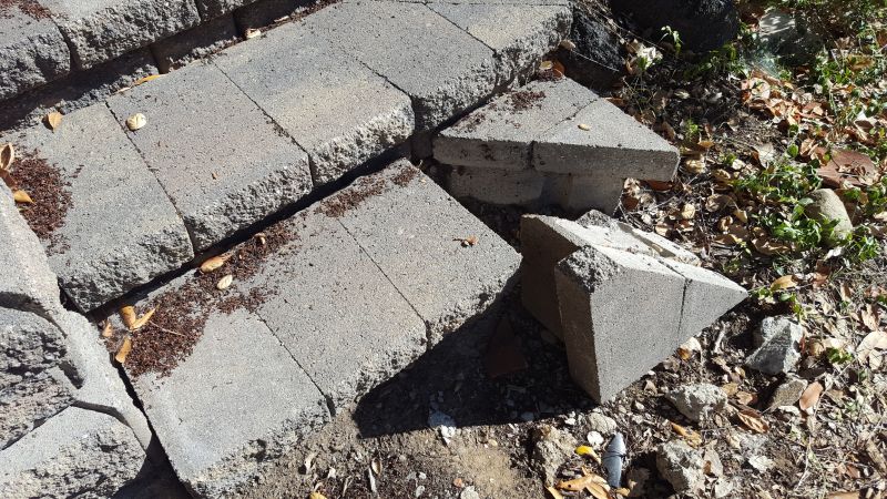 Pavers Repair in Fall